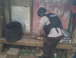 Seorang Warga Desa Cimekar Temukan Mortir di Pinggir Kolam Miliknya