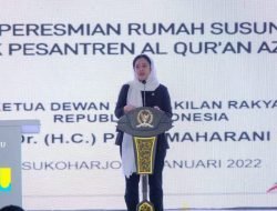 Puan Maharani Meresmikan Pondok Pesantren Al-Qur’anyy Az-Zayadiyy