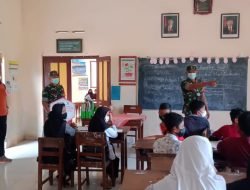 Babinsa Kemiri Gencarkan Jurus Jitu Pecegahan Covid-19 Varian Terbaru