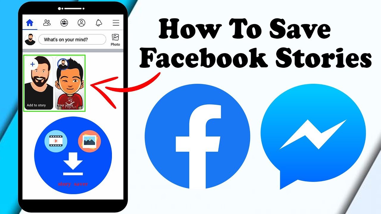 cara download facebook story