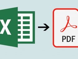 Situs Mengubah File Excel ke PDF
