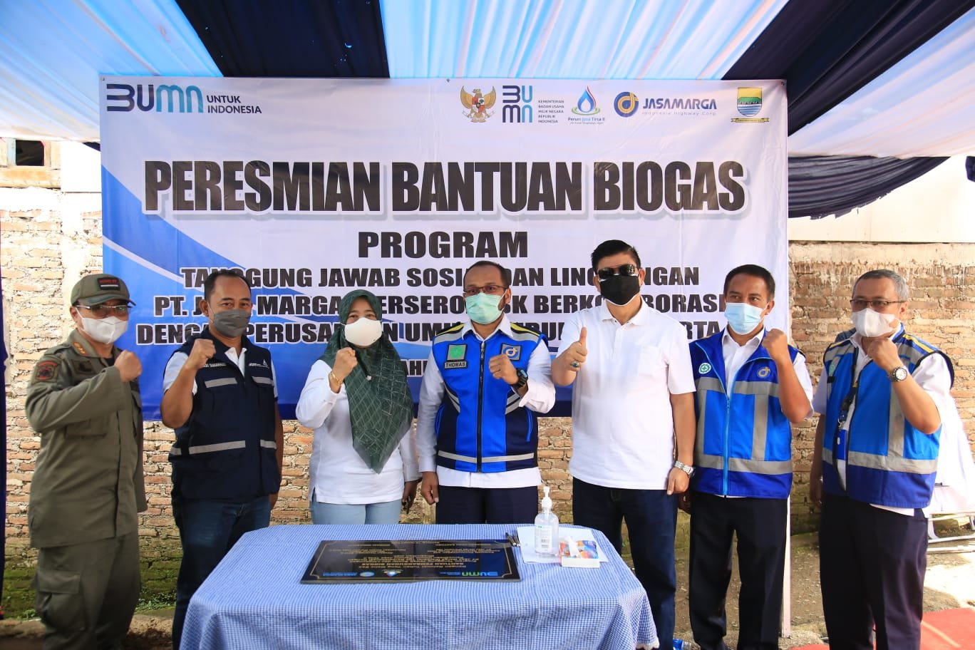 Luncurkan Program Biogas, Jasa Tirta II dan Jasa Marga Atasi Perosalan Limbah di Kabupaten Bandung