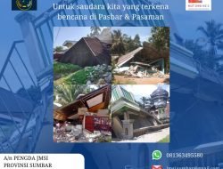 Kelurga Besar JMSI Lakukan Aksi Donasi Untuk Korban Gempa