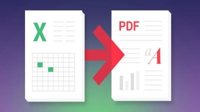 Cara Mengubah File Excel ke PDF