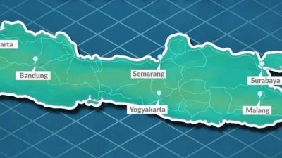 Pulau Jawa adalah Paku atau Penguat Tiga Lempengan Dunia