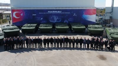 Tank Buatan Indonesia Turki Selesai Produksi Perdana