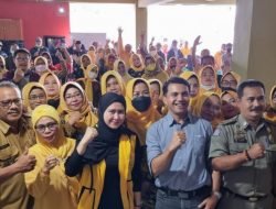 Yel Kab. Bandung Bedas dan Desa Cinunuk Beres Bergema di Cinunuk, di Ikuti Wabup Sahrul Gunawan