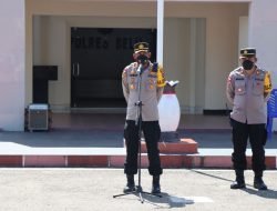 Jelang Kunjungan Kerja Presiden RI, Kapolres Belu Tekankan Hal ini Kepada Personil Pengamanan