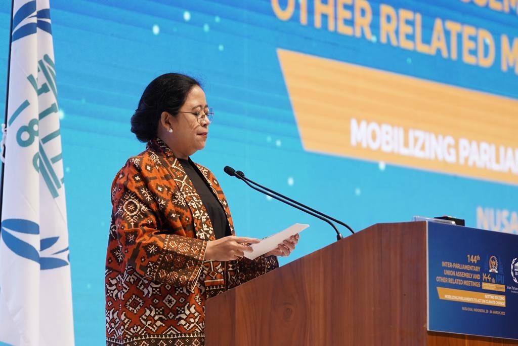 Di Forum Parlemen Dunia, Puan Suarakan Harapan Generasi Muda yang Ingin Perubahan Iklim Segera Ditanggulangi