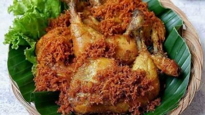Resep Ayam Goreng Serundeng