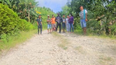 Akses Jalan Dusun Takarabat Menuju Aitemuk Butuh Sentuhan Tangan Pemda Kabupaten Belu