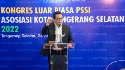 Erlangga Yudha Nugraha Terpilih Sebagai Ketua Askot PSSI Tangsel