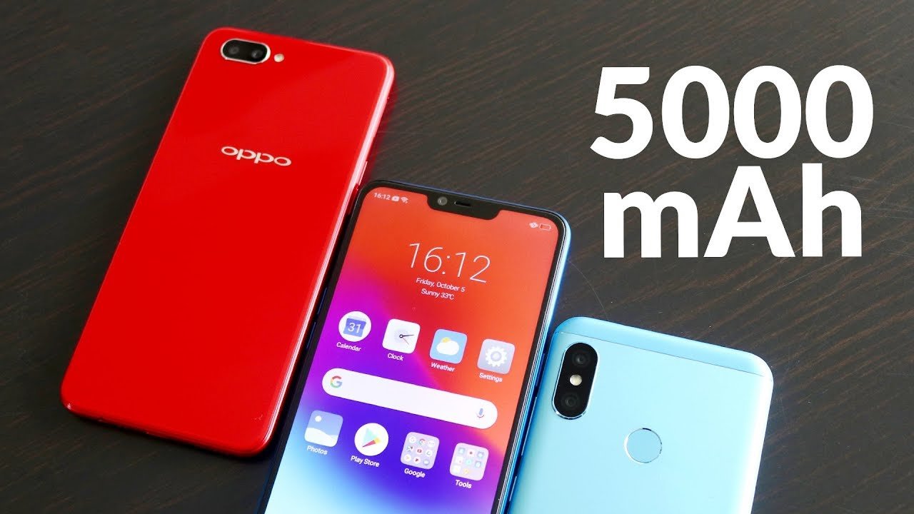 hp oppo baterai 5000 mah