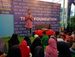 Tevis Foundation : Bersyukur Menikmati Senyum Anak Yatim
