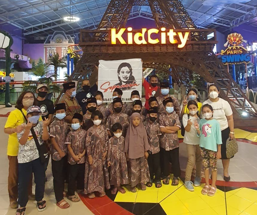 Sobat Puan Indonesia (SOPANESIA) Berbagi Dengan Anak Panti  Asuhan Mizan Amanah Cilandak