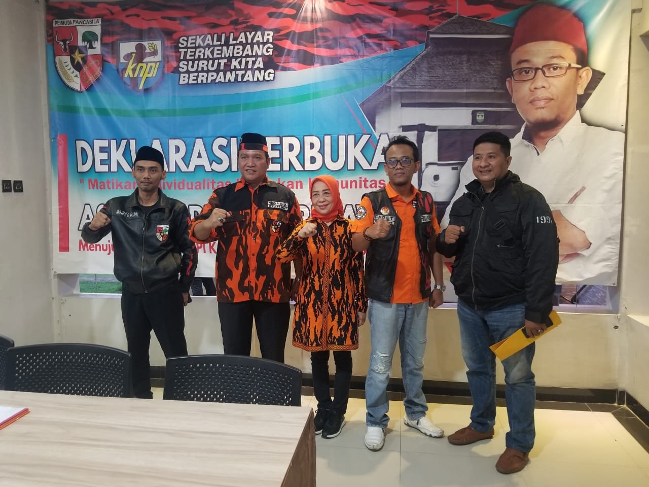Asep Fapet Kurniawan Didukung Sejumlah PK dan OKP Nyalon Ketua KNPI Purwakarta