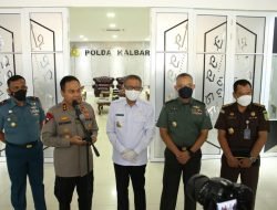 Kasdam XII/Tpr Hadiri Rakor Lintas Sektoral Pengamanan Tentang Hari Raya Idul Fitri