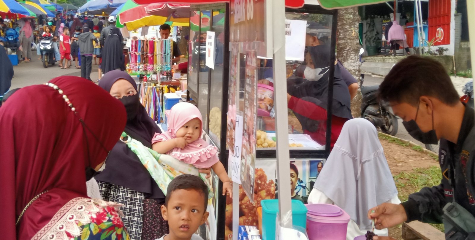 2 Tahun Dihantam Pandemi Pasar Dadakan Ramadhan Kembali Bergeliat