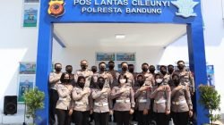 Jelang Arus Mudik Lebaran 2022, Polresta Bandung Resmikan Pos Lantas Cileunyi