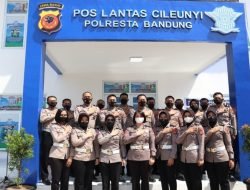 Jelang Arus Mudik Lebaran 2022, Polresta Bandung Resmikan Pos Lantas Cileunyi