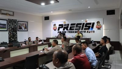 Tingkatkan Kemampuan Humas Polresta Tasikmalaya Mengikuti Bintek Kehumasan