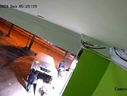 Komplotan Maling Spesialis Kabel Fiber Optik Terekam Kamera CCTV