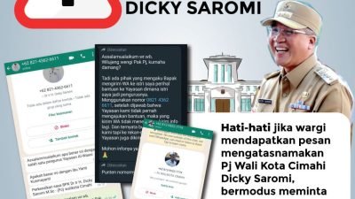 Nomor PJ Walikota Cimahi Dicky Saromi Dibajak untuk Penipuan