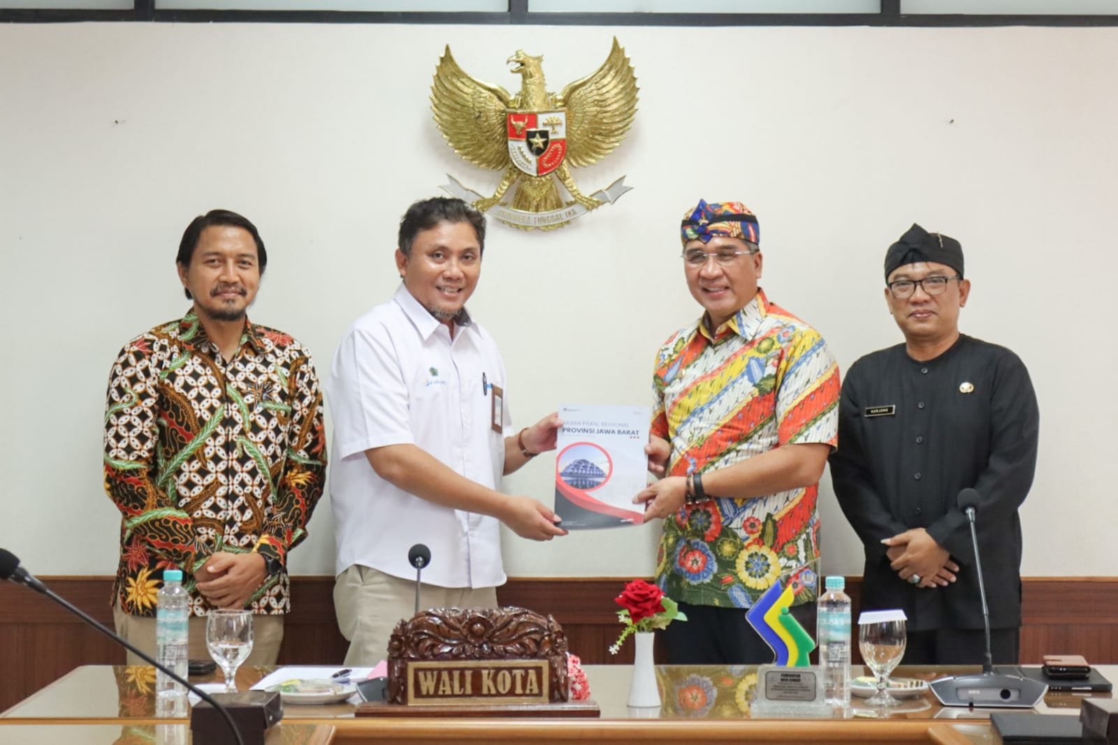 KPPN Kementrian Keuangan Berikan Apresiasi Debitur Terbaik Kepada Pemkot Cimahi
