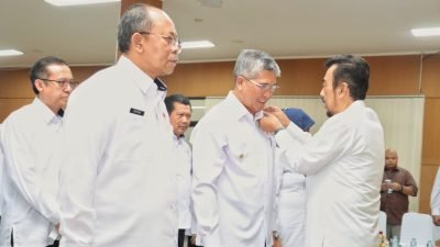 Pelantikan pengurus PMI Kota Cimahi