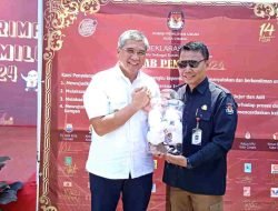 KPU Kota Cimahi Gelar Kirab Pemilu Dalam Menyambut Pesta Demokrasi Tahun 2024