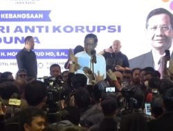 Mahfud MD : Tidak akan Segan Menindak Para Pelaku Korupsi
