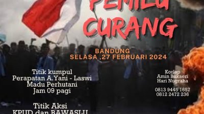 GAUM Suarakan Dugaan Kecurangan Pemilu Kepada KPU dan Bawaslu Jabar