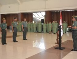 Pangdam III/Slw Pimpin Laporan Korps Kenaikan Pangkat Pamen Kodam III/Slw