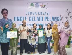 TP PKK Kota Bandung meraih Juara 1 lomba Jinggle Gelari Pelangi tingkat Provinsi Jabar