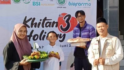 Jurnalis Filantropi Indonesia (Jufi) mengadakan Khitan Holiday ke-3 di Garut Jawa Barat