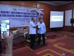 Dikdik Buka Seminar Dan Silaturahmi Forum Pelaku Jasa Kontruksi Kota Cimahi