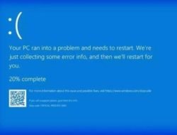 Windows Error Bikin Heboh Dunia! Jutaan Pengguna Alami Layar Biru
