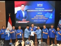 Calon Walikota Cimahi Dan Wakil Walikota Cimahi 2024-2029 Dikdik Dan Bagja Sah Diusung Partai Demokrat