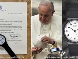 Jam Tangan sederhana ala Paus Fransiskus