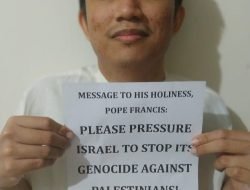 FPN Minta Paus Tekan Israel Hentikan Genosida di Palestina