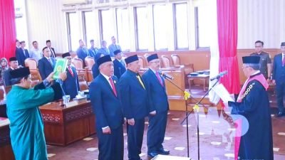 DPRD Kota Cimahi Tetapkan 3 Orang Pimpinan Dewan Definitif Periode 2024-2029