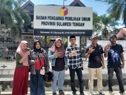 Spanduk CUDY Dibakar, Relawan Sangganipa Lapor BAWASLU & POLDA Sulteng